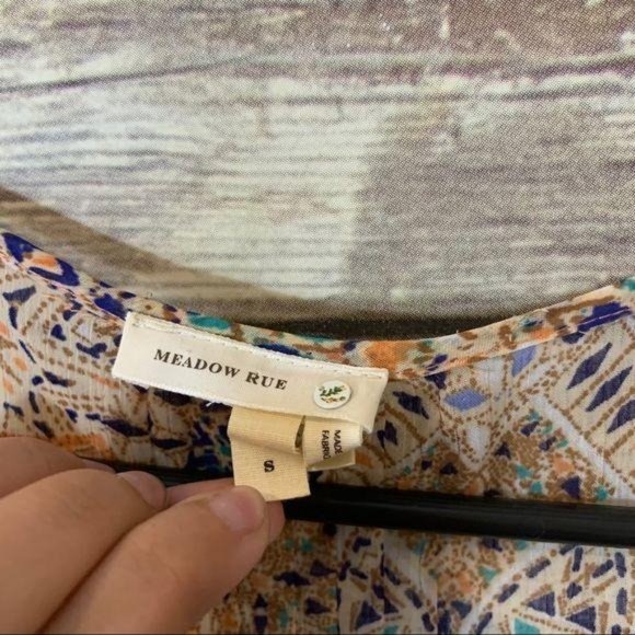 Anthropologie Meadow Rue Roselle Top Crochet S - Picture 4 of 4